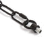 15 65 Lbs Feet Lighting Pendant Chain, Black for Hanging Heavy Duty, Extension with Connection Locks for Light Fixture