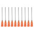 PATIKIL 15Ga x 1.5 Inch Dispensing Needle Tips, 10Pcs Stainless Steel and Plastic Glue Needle Tube Blunt Tips