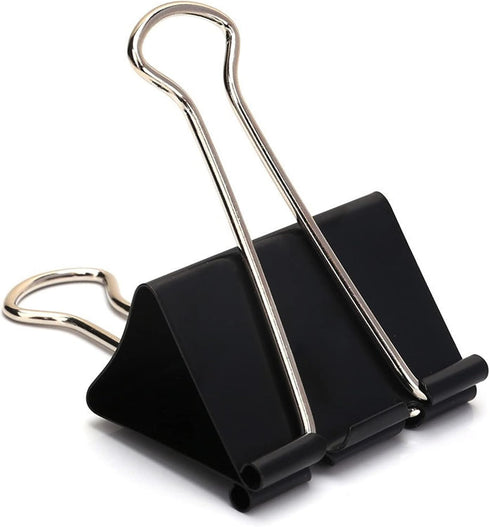Extra Large 2.4 Inch Binder Clips (20 Pack), Upgrade Big Paper Clamps for Office and Home, Black
