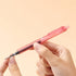 Kaco ROCKET Gel Pens, 4 Pieces, 0.5mm Black Ink, Sunset Beach Aesthetic Pens for School Office