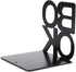 MUNEFE 1Pair Decor(140mm) Bookend, Book Characters Shape Book Stand, Metal Bookend Oranizers for Home Table Maazines