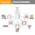 3 Pcs Oscillating Saw Blades, Multi Tool Hook Knife Blades for Cutting Roofing Shingles, PVC, Carpet