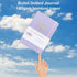 Dotted Notebook Journal – 180GSM Bamboo Thick White Paper, 160 Pages, 5 * 5MM Dot Grid, Lay Flat Binding