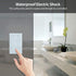Jinvoo WiFi Wall Light Touch Panel Switch - 2.4GHz Smartphone Remote Control, White 3 Gang