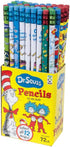 Raymond Geddes Dr. Seuss Assorted Number 2 Pencils for Kids (Pack of 72)