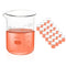 Beaker Set, Low Form 100ml Graduated Borosilicate Glass Beakers, 24pcs for Lab, Classroom, Craft, Kitchen