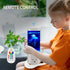 BiiKoon Jellyfish Lava Cool Lamp Aquarium Mood Lamps for Relaxing, Jelly Fish Tank Led Night Light for Home Office Room