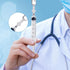 30 PCS Luer Lock Syringe Adapter for Bottles, Clear Female Luer to Syringe Transfer Connector