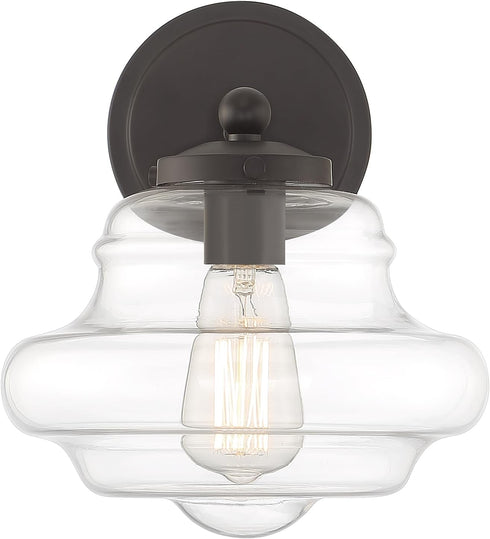 Savoy House M90091ORB 1-Light 60 Meridian Wall Sconce, Watts, Oil Rubbed Bronze