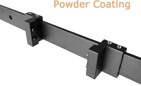 2PCS Barn Door Stopper for Sliding Barn Door Hardware Accessories, Fits Track Width 1-7/16 in-1-5/8 in