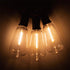 ST38 LED String Light Bulbs, 1W Equivalent to 7W Incandescent, Shatterproof E12 Base, Warm White, 25 Pack