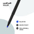 Uniball Roller 72 Pack in Blue, 0.5mm Micro Rollerball Pens, Colorful Office Supplies, Smooth Writing Pens