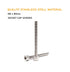 binifiMux 6pcs M8 x 80mm - 1.25mm Pitch Hex Socket Cap Bolts Screws, 304 Stainless Steel