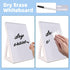 Small Whiteboard with Stand, A4 Size 11.7 x 8.3 Inches with Two Dry Erase Markers