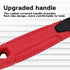 Vinyl Siding Removal Tool with Extra Long Handle, Steel Blade, Non-Slip Grip for Installation and Removal
