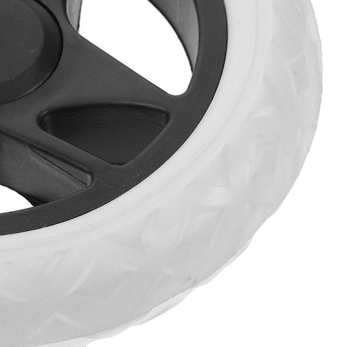 2pcs Amosfun Laundry Cart Wheel Replacement for Shopping Trolley Grocery Trolley Rolling Cart Wheel