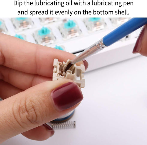 0.35 oz 205 G0 Gliging Switches Lube Grease Oil GPL Mechanical Keyboard Keycaps Lubricant Lubes Stabilizer Lubricating