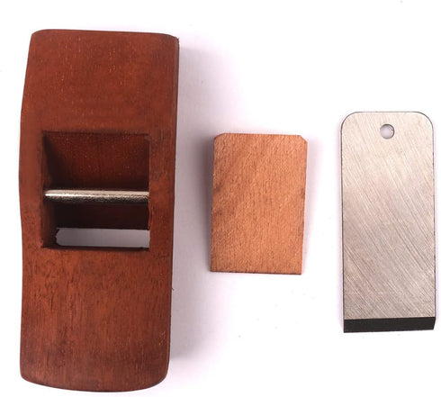 Atoplee Wood Hand Planes, Mini and Portable Woodworking Edge Trimming Plane with 1 Planer Blade and 1 Wood Fixer