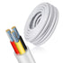 18 Gauge 3 Conductor Electrical Wire, 16.4FT Low Voltage 18/3 Tinned Copper Stranded Cable for Automotive, LED Lamp