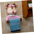 Ciieeo Cartoon Decorative Toilet Paper Holder Wall-Mounted Roll Paper Rack Bathroom Tissue Storage Rack Cute Deer