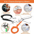 SUVIVISUN 6-in-1, Trauma Shears EMT Scissors Foldable with Holster & Belt Clip, Stainless Steel Emergency Shears