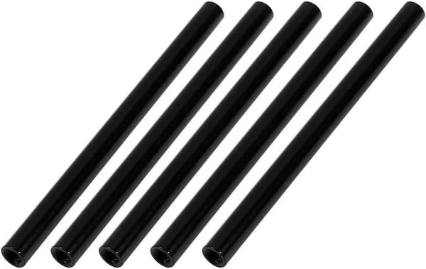 uxcell 5Pcs M3 x 70mm Round Aluminum Column Alloy Standoff Spacer Stud Fastener for Quadcopter, Black