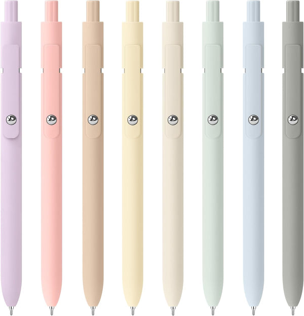 Gel Pens Fine Point 0.5mm, Smooth Writing Japanese Pen, Aesthetic Office Essentials, Black Pens Gifts