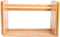 NUOBESTY Bamboo Extension Book Rack - Bamboo Desktop Organizer, Expandable Book Shelves Storage Rack (Wood Color)