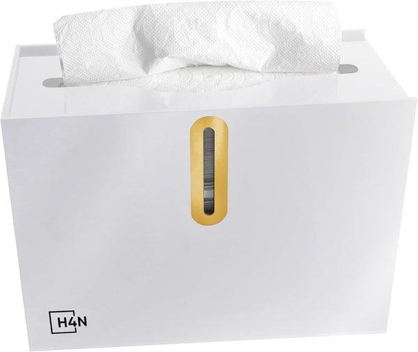 H4N Multifold Hand Paper Towel Dispenser Countertop, Compact Design, Single Sheet Dispensing