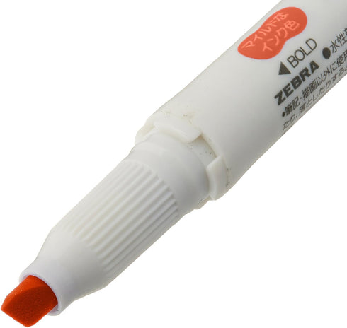 Zebra Highlighter MildLiner, Mild Vermilion (WKT7-MVE)