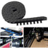 BCZAMD 10X11mm Drag Chain Semi Enclosed Type Adjustable Cable Wire Carrier, Black 1M Plastic Flexible Track