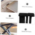 2Pcs Settings Table Leg Protection Pads Rv Folding Furniture Bumper for Space Saving Aesthetic Appeal High Strength
