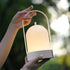 Tubicen Rechargeable Table Lamp Portable 4000mAh Battery Operated Lamp Camping Lantern 4-Level