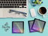 Sticky Notes 12 Pack 3"x3" 50 Sheet Count Per Pad, Shine Like a Star Galaxy Sky, Cute Funny Memo Note Pads Stationery Journal Planner Paper