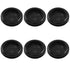 Dijedev 1-3/16 inch 1-1/2 inch Grommets 6Pcs Grommet ID x Drill Hole Dia Rubber for Wiring, Double Sided Rubber Plugs