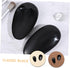 40pcs Black Ear Protector Caps for Hair Dyeing Reusable Heat-Resistant Ear Covers Soft and Comfortable for Home