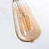 DiCUNO E26 Edison Bulbs, 60W, 2200K Amber Warm, 6W LED ST64, Vintage Filament, 600LM, Non-Dimmable, Pack of 2