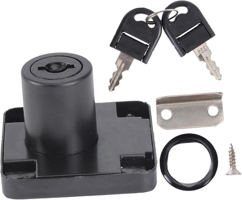 Vaguelly Office File Cabinet Cam Lock with 2 Keys, Zinc Alloy Mailbox