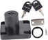 Vaguelly Office File Cabinet Cam Lock with 2 Keys, Zinc Alloy Mailbox