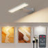 Picture Lights for Wall, 6000mAh Rechargeable Battery Wall Sconce with Remote &