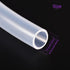 DMiotech 1/2"(12mm) ID 9/16"(14mm) OD 3.3 Feet Clear Silicone Tube for Water Air Pump