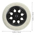 6.3 Inch 2 Pack EXCEART Heavy Duty Shopping Cart Caster Wheels Replacement for Trolley Utility Cart Rubber Rolling
