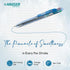 HAUSER 4 In 1 Colorful Pens, 4 Pc Ballpoint 1.0 mm Blue/Black/Red/Green, Note Taking, Back To School Supplies