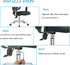 Chair Saver Kit for Repairing Sinking Office Chair Gas Lift Cylinder Holder Without Replacement, Silver