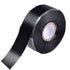 Self Fusing Silicone Tape, 1 in x 16.4', Black Waterproof Rubber Leak Proof Sealing Tape for Repairs