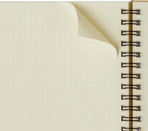 Delfonics Rollbahn Spiral Horizontal Notebooks: 7-1/2 in. x 5 in. (Yellow) by Delfonics