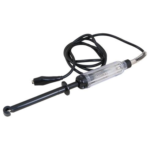 Performance Tool W2993 Circuit Tester 6-24V with Wire Piercing Molded Hook Probe for Testing in Tight Places