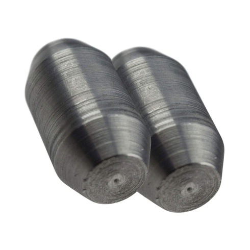 ICT Billet LS 2 Piece Dowel Pins - Engine to Transmission Replacement Steel Alignment Pin, Stock Length 1.125", USA