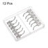 12pcs 15 Gauge 1/2" Stainless Steel Blunt Tip Dispensing Needles with Luer Lock Connector for Ink, Glue, Woodworking