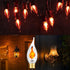 Wuluretoos Bulb, E26 Bulb 3 Dimmable Flickering Flame Light Base Decorative for Halloween & Christmas, Lighting Modes